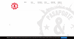 Desktop Screenshot of pasaporteymochila.com